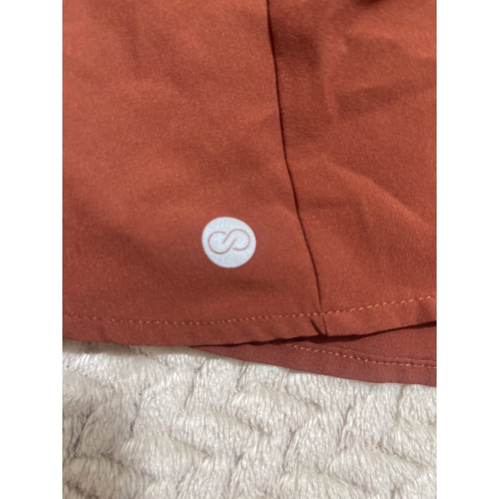 CALIA by Carrie Underwood Womens Rust Brown Active Running Shorts Size M - Picture 4 of 6